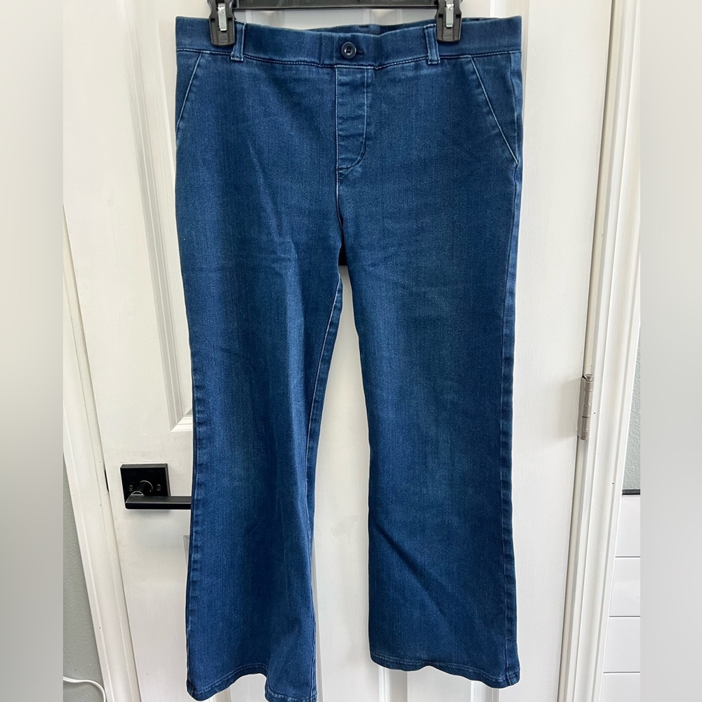 Betabrand Blue Jeans - Petite Large
